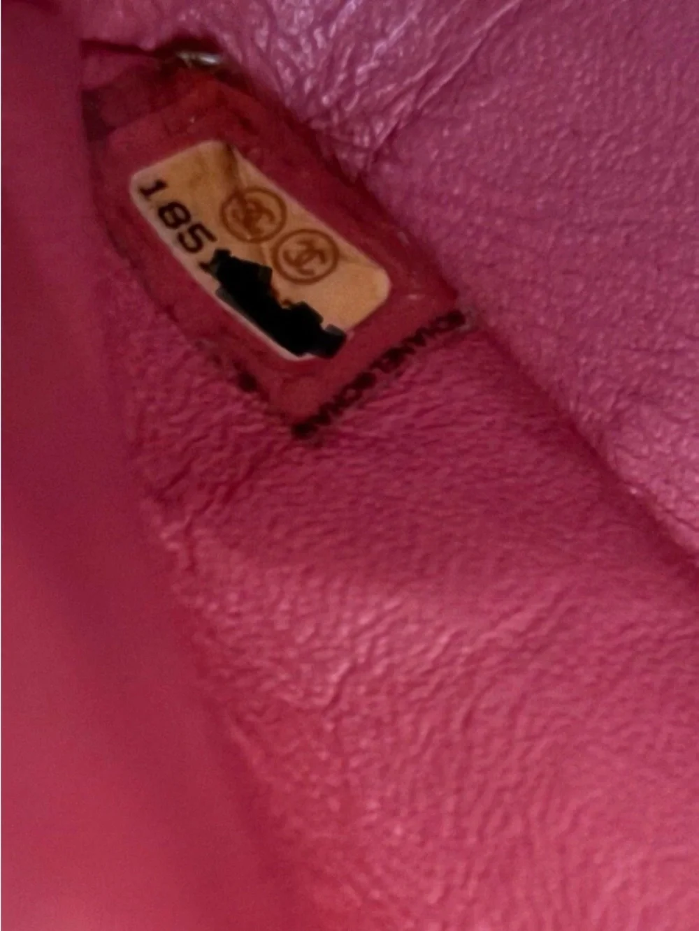 CHANEL Jumbo Pink Quilted Lambskin Shoulder Flap Bag with Silver Hardware - Picture 11 of 15